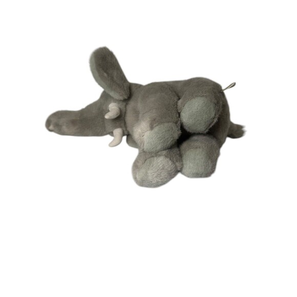 1992 MJC International Med Grey Soft Elephant Stuffed Animal Vintage Plush Toy - Picture 12 of 16